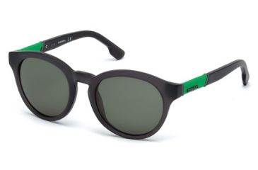 Image of Diesel DL0115 Sunglasses - Gray Frame Color