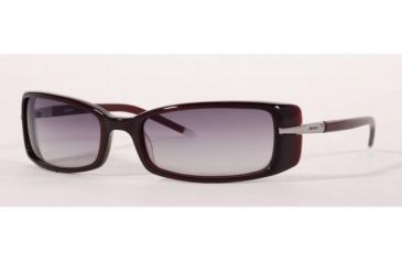 Image of DKNY DY4031-303011-5819 Sunglasses Dark Bordeaux Frame / Gray Fade Lenses