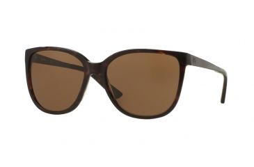 Image of DKNY DY4137 Progressive Prescription Sunglasses DY4137-369573-58 - Lens Diameter 58 mm, Frame Color Dark Tortoise/satin Gunmetal