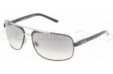 Image of Dolce&amp;Gabbana DG2049 Sunglasses with No-Line Progressive Rx Prescription Lenses DG2049-047-32-6215 - Lens Diameter: 62 mm, Frame Color: Black