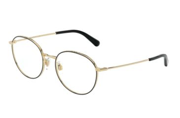 Image of Dolce&amp;Gabbana DG1322 Eyeglass Frames 1334-51 - Gold/Black