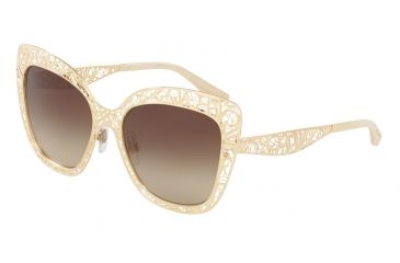 Image of Dolce&amp;Gabbana DG2164 Bifocal Prescription Sunglasses DG2164-02-13-56 - Lens Diameter 56 mm, Frame Color Gold