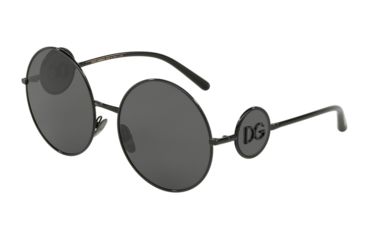 Image of Dolce&amp;Gabbana DG2205 Bifocal Prescription Sunglasses, 59mm, Black, DG2205-01-87-59-BI