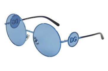 Image of Dolce&amp;Gabbana DG2205 Bifocal Prescription Sunglasses DG2205-132480-59 - Lens Diameter 59 mm, Frame Color Blue