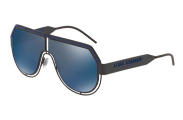 Image of Dolce&amp;Gabbana DG2231 Sunglasses 110696-59 - , Dark Grey External Ar Lenses