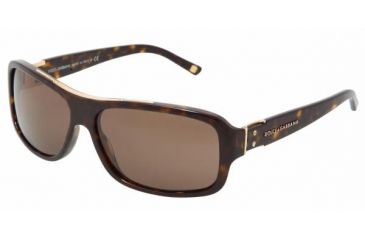 Image of Dolce&amp;Gabbana DG4071 SV Prescription Sunglasses - Havana Brown Frame / 62 mm Prescription Lenses, 502-73-6214