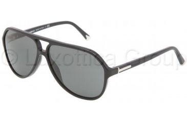 Image of Dolce&amp;Gabbana DG4102 Bifocal Prescription Sunglasses DG4102-501-87-6212 - Frame Color Black, Lens Diameter 62 mm