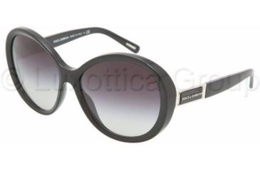 Image of Dolce&amp;Gabbana DG4103 Progressive Prescription Sunglasses DG4103-501-8G-5916 - Frame Color Black, Lens Diameter 59 mm