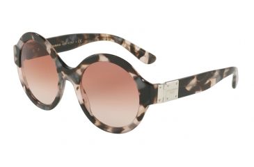 Image of Dolce&amp;Gabbana DG4331 Progressive Prescription Sunglasses DG4331-312013-53 - Lens Diameter 53 mm, Frame Color Pearl Grey Havana