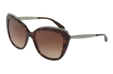 Image of Dolce&amp;Gabbana DG4332 Bifocal Prescription Sunglasses, 57mm, Havana, DG4332-502-13-57-BI