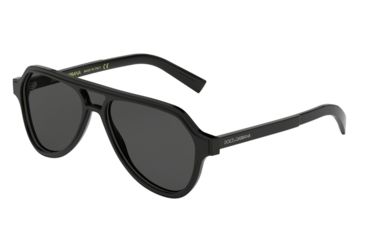 Image of Dolce&amp;Gabbana DG4355F Sunglasses 501/87-56 - , Grey Lenses