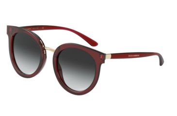 Image of Dolce&amp;Gabbana DG4371 Sunglasses 550/8G-52 - , Grey Gradient Lenses