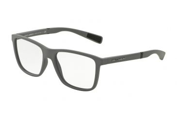 Image of Dolce&amp;Gabbana DG5016 Eyeglass Frames 2651-52 - Grey Rubber Frame