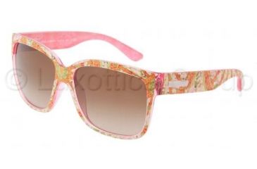 Image of Dolce&amp;Gabbana DG6063 Bifocal Prescription Sunglasses DG6063-250613-5816 - Lens Diameter 58 mm, Frame Color Sicilian Carretto Pink