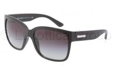 Image of Dolce&amp;Gabbana DG6063 Bifocal Prescription Sunglasses DG6063-501-8G-5816 - Frame Color Black, Lens Diameter 58 mm