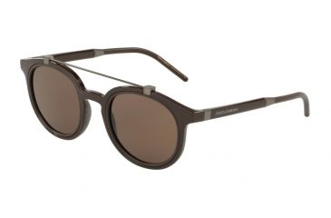 Image of Dolce&amp;Gabbana DG6116 Bifocal Prescription Sunglasses DG6116-304273-49 - Lens Diameter 49 mm, Frame Color Brown