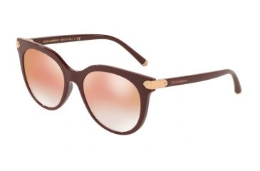 Image of Dolce&amp;Gabbana DG6117 Progressive Prescription Sunglasses DG6117-30916F-52 - Lens Diameter 52 mm, Frame Color Bordeaux