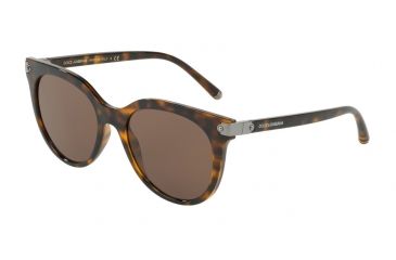 Image of Dolce&amp;Gabbana DG6117 Progressive Prescription Sunglasses, 52mm, Havana, DG6117-502-73-52-PRO