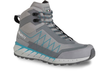 Image of Dolomite Croda Nera HI GTX Shoes - Womens, Aluminium Grey/Capri Blue, 10, 2892241429014-10