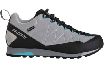 Image of Dolomite Crodarossa Low GTX Shoes - Womens, Aluminium Grey/Capri Blue, 8.5, 2892441429011-8.5