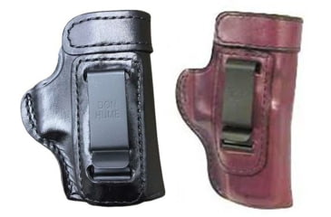 Image of Don Hume H715-M Waistband Clip-On Conceal Carry Holster for Para-Ordnance Gun Models, Black, Saddle Brown