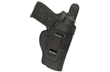 Image of Don Hume H715-M Waistband Clip-On Conceal Carry Holster w/ Thumb Break, Sig Sauer 220, Right Hand, Black, J169230R