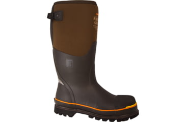 Image of Dryshod Nanotoe Gusset Boots - Mens, Brown/Orange, 9, NTG-UH-BR-9