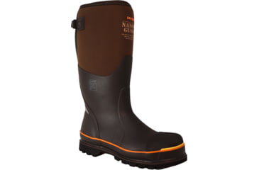 Image of Dryshod Nanotoe Gusset Boots - Mens, Brown/Orange, 9, NTG-UH-BR-9