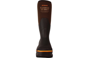 Image of Dryshod Nanotoe Gusset Boots - Mens, Brown/Orange, 9, NTG-UH-BR-9
