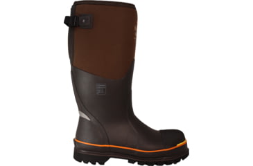 Image of Dryshod Nanotoe Gusset Boots - Mens, Brown/Orange, 9, NTG-UH-BR-9