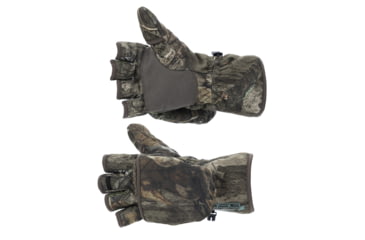 Image of DSG Outerwear Sherpa Fleece Flip Top Mitten - Womens, Mossy Oak Country DNA, Small, 518555