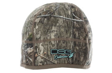 Image of DSG Outerwear Sherpa Fleece Ponytail Beanie - Womens, Mossy Oak Country DNA, One Size, 519637