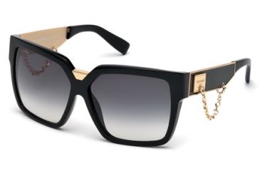 Image of DSquared DQ0167 Sunglasses - Shiny Black Frame Color