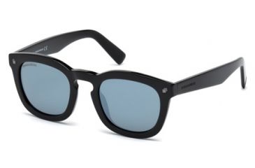 Image of DSquared DQ0198 Sunglasses - Shiny Black Frame Color