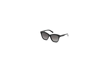 Image of DSquared DQ0210 Sunglasses - Black Frame Color, Gradient Smoke Lens Color