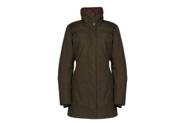 Image of Dubarry of Ireland Leopardstown Gore-Tex Coat - Women's, Olive, EU 40, 3515-Olive-40