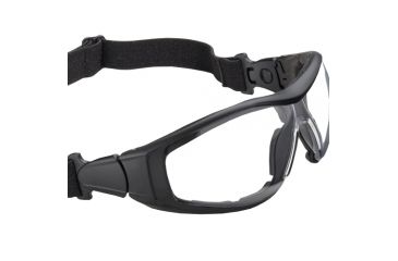 Image of Duck Commander Sunglasses Closed Frame Black Clear Ballistic Lens, Black/Clear 65026