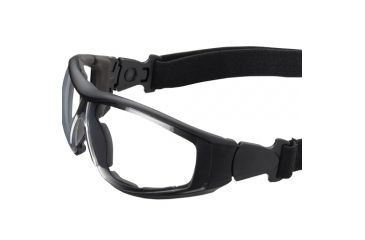 Image of Duck Commander Sunglasses Closed Frame Black Clear Ballistic Lens, Black/Clear 65026