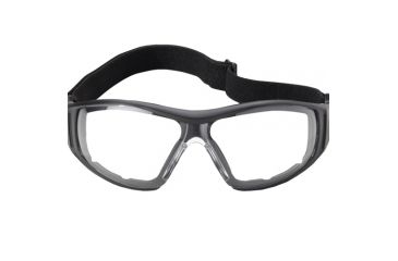 Image of Duck Commander Sunglasses Closed Frame Black Clear Ballistic Lens, Black/Clear 65026