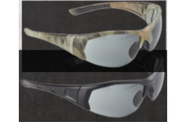 Image of Duck Commander Sunglasses Open Frame Black Smoke Ballistic Lens, Black/Smoke 65020