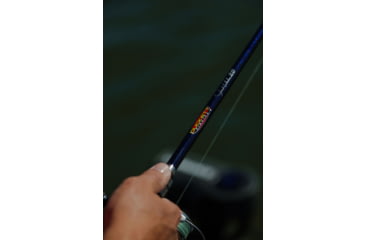 Image of Duckett Fishing Jacob Wheeler Signature Series 2.0 Fast Casting Rod, Medium Heavy, White/Blue, 7 ft 2 in, DFJWT72MH-C