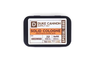 Image of Duke Cannon Supply Co Solid Cologne, Birchwood, 1.5 oz Tin, SCBIRCHWOOD