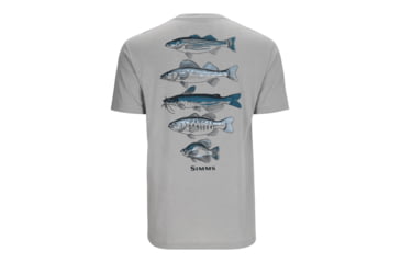 Image of Simms Fishing Products Ms Species T-Shirt 2965E52F, Navy Heather, XL, 14093-414-50