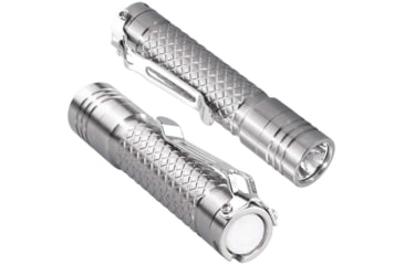 Image of EAGTAC D3A RC Titanium Flashlight,Luminus SST20 CRI-95 4000K NW LED, 275lm, Silver, D3A-CLICKY-TI-SST20-NW