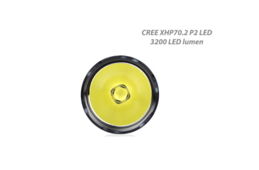 Image of EAGTAC G3V XHP70.2 Flashlight, 21700 5000mAh li-ion, NW LED, 2990 Lumen, Black, G3V-XHP702-NW
