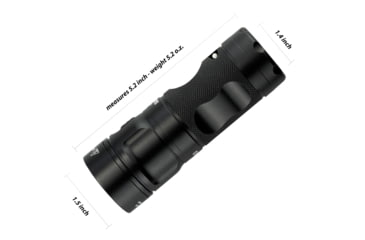 Image of EAGTAC GX25A3 Flashlight, XM-L2 U2 NW LED, 1105lm, Black, GX25A3-XML2-NW