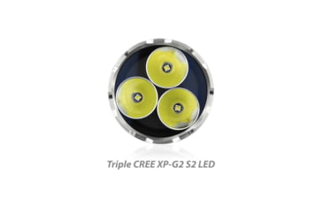 Image of EAGTAC M30LC2-C Flashlight Kit, 3 Nichia 219B CRI-92 LED, 1000lm, Black, M30LC2C-3*219B-KIT-NW