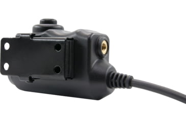 Image of Earmor Tactical PTT for Yeasu Radio Application, Black, M51-Y
