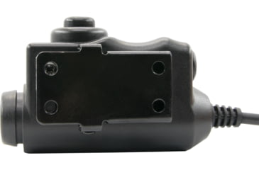 Image of Earmor Tactical PTT for Yeasu Radio Application, Black, M51-Y