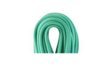 Image of Edelrid Hummingbird Eco Dry 9.2mm Climbing Rope, Icemint/Citrus, 70m, 713420700570